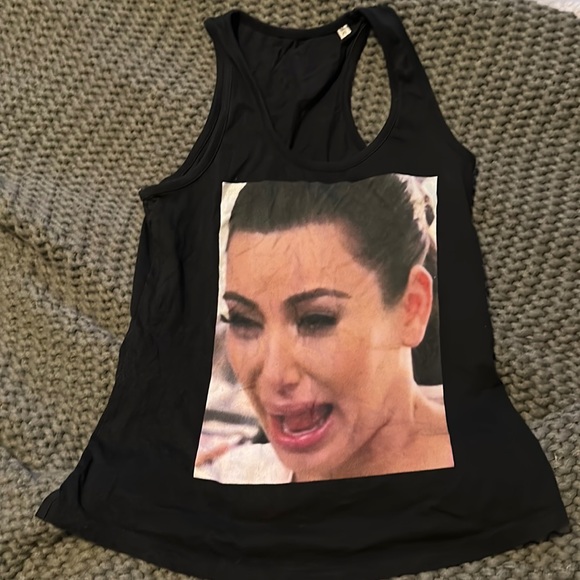 Kim K Crying Tank - Picture 3 of 5